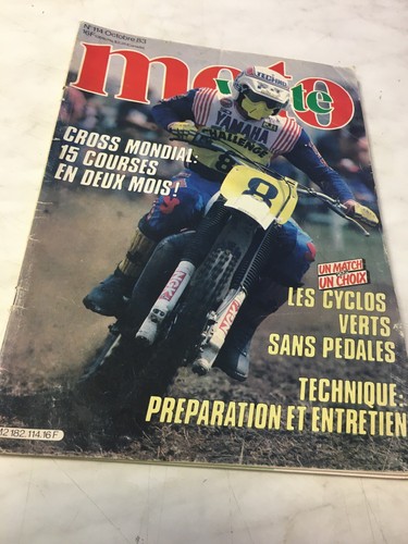 Green motorcycle 114 - green, 1983
