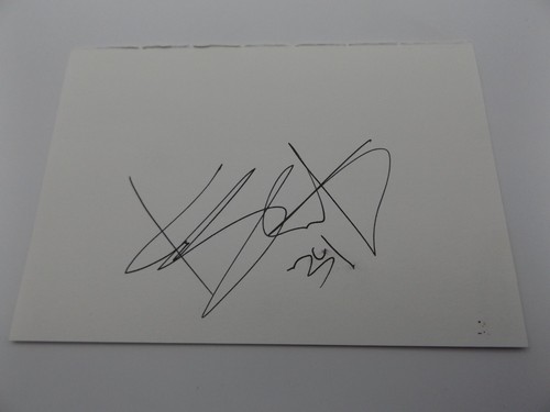 Autograph book page - book,