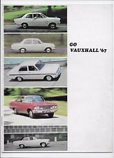 1967 Vauxhall brochure: Viva (HB), Victor & VX 4/90 (FC), Cresta & Viscount (PC)