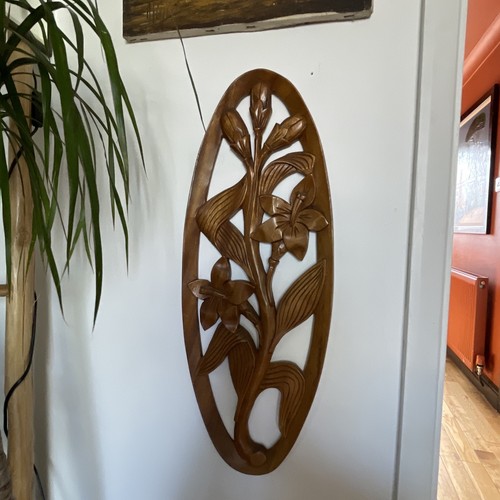 Vintage decor hand carved - vintage,