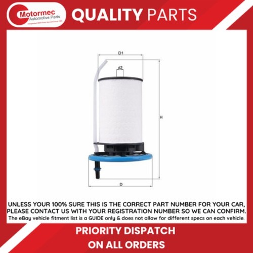 Mahle knecht fuel filter - mahle/knecht,