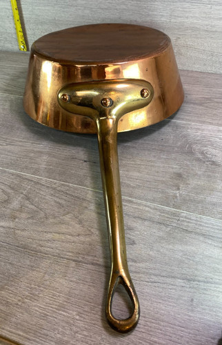 Antique copper saute - copper, pan