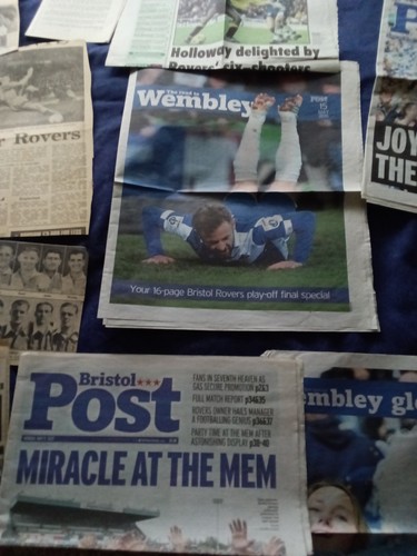 Bristol rovers newspaper - bristol,