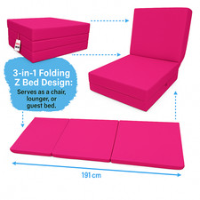 Fold-Out Z Bed Single Size