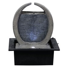 Indoor Fountain w/ LED Round