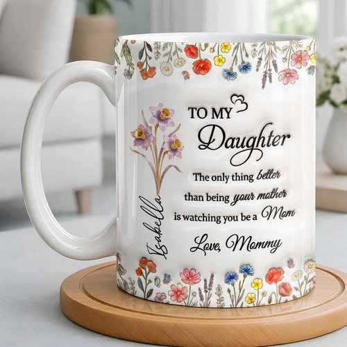 Custom birth flower - birth,