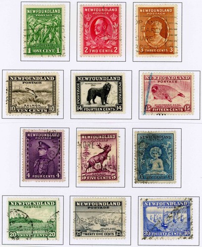 Newfoundland 1932 set - newfoundland,