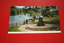 QE II , Postcard 1950's, London , Peter Pan Statue , Kensington Gardens