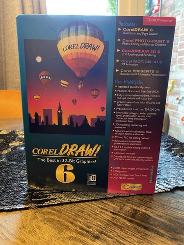 Coreldraw original 1995 - 6, (original