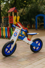 Wooden Kids balance running walking bike scooter available in 2 designs