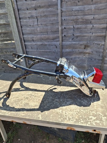 Yamaha xv750 virargo rear - yamaha,