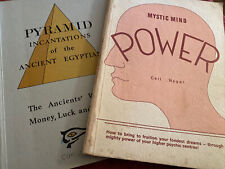 MYSTIC MIND POWER Occult  + PYRAMID Incarnations Of The Ancient EGY Carl Nagel