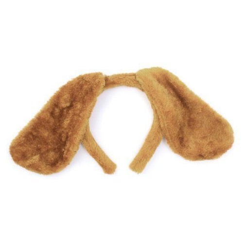 Brown dog ears headband - dog,