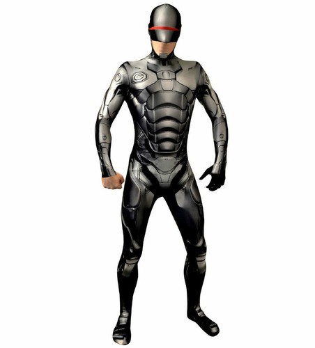 Morphsuit robocop adult - robocop, large