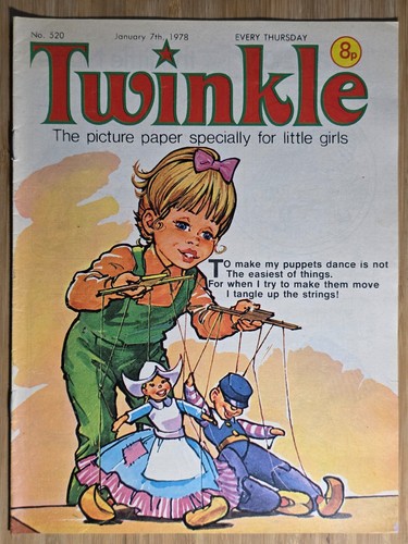 Twinkle vintage comic - twinkle, /