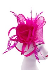 New Fascinator Women's Headband Clip Hat For Weddings Ladies Day Races Ascot UK