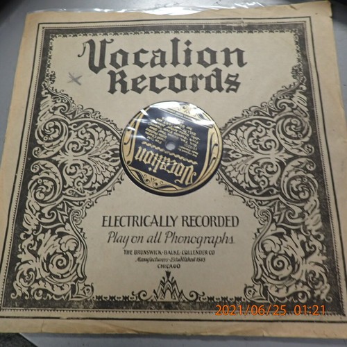Billie holiday vocalion - 78,