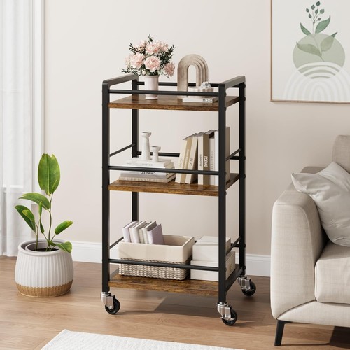 Tier rolling bar cart - tier, with
