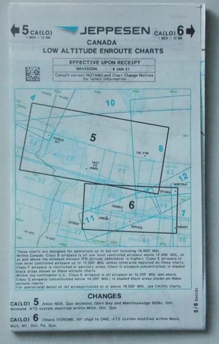 Jeppesen low altitude enroute - low,