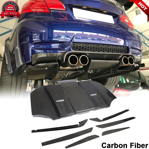 Carbon fiber rear - carbon, bumper