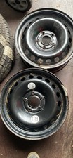 2x Mercedes 16” Steel Wheels 6.5J ET47 5x112 CB66.6 MEFRO A-Class B Vito