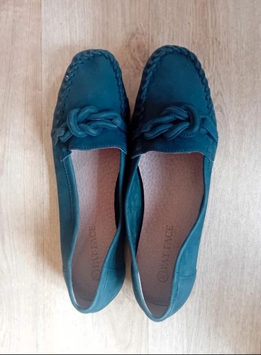 Fat face blue - fat, suede