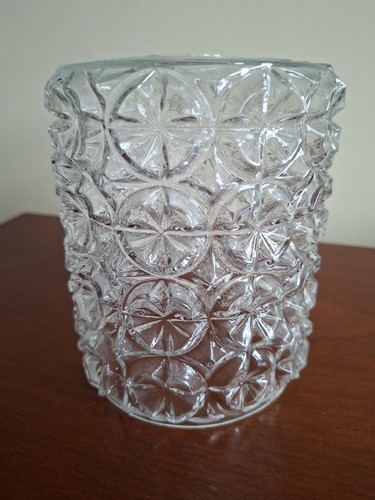 Glass patterned ceiling light - patterned,