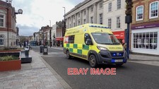 PHOTO  FIAT AMBULANCE BLUE