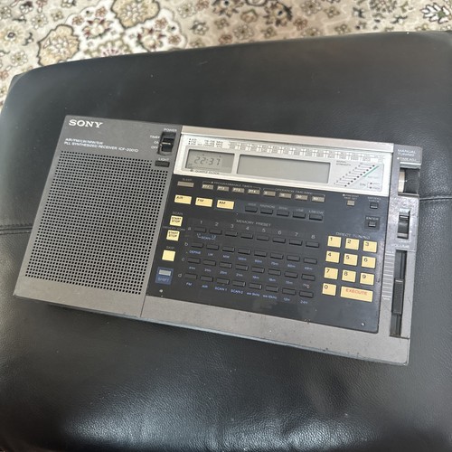 Sony icf 2001d shortwave - sony,