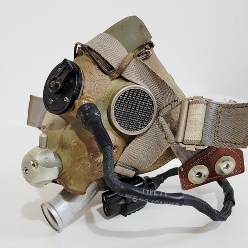 Rare raf type oxygen mask - type,