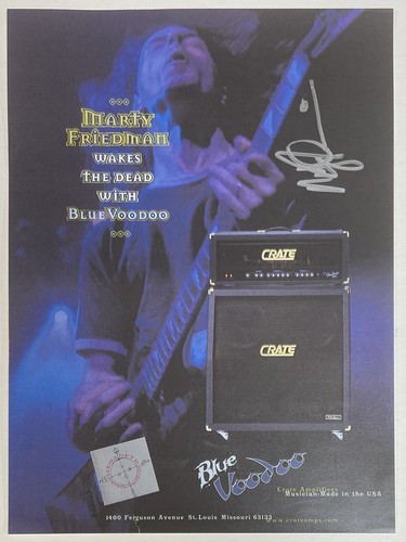 Megadeth crate blue voodoo - crate,
