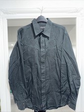 Jeff Banks BNWOT Men’s Shirt Black Size L To Fit Size 43’’