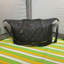 Disney Black Quilted Weekender