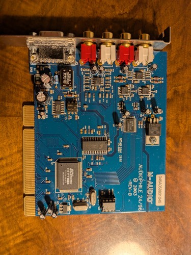 Audio audiophile rev b - m-audio, 24/96