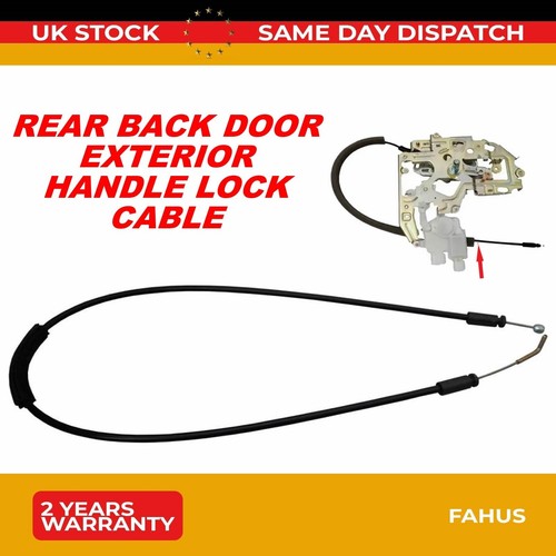 Rear back door exterior handle - exterior,
