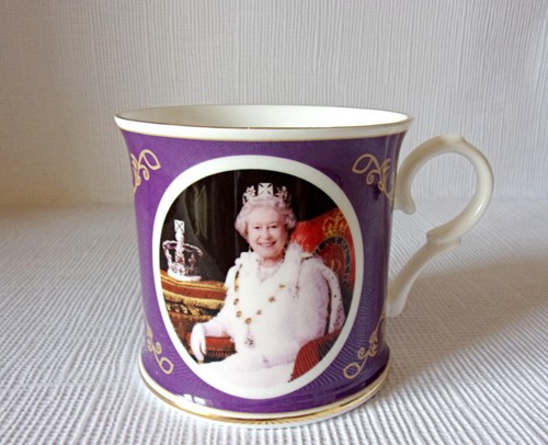 Mug queen elizabeth diamond - elizabeth,