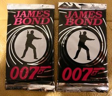 JAMES BOND FACTORY SEALED TWO 1993 UNOPENED PACKETS TRADING CARDS