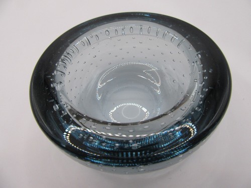 Whitefriars glass blue grey - whitefriars,