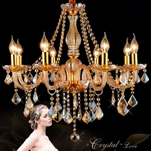 Genuine crystal chandelier - k9,