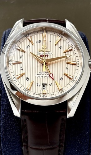 Omega seamaster aquaterra gmt - aquaterra,