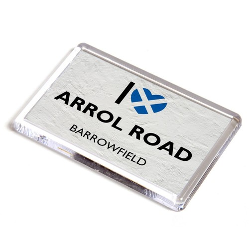 Fridge magnet love arrol - -,
