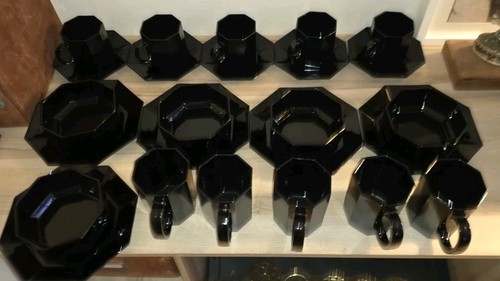 Arcoroc octime black glass - arcoroc,