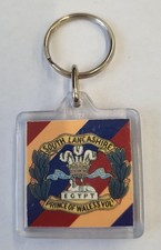 Acrylic Military Key Ring