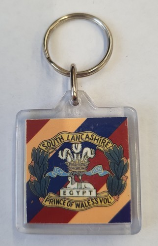 Acrylic military key ring - acrylic,