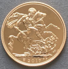 2017 Gold Sovereign Coin