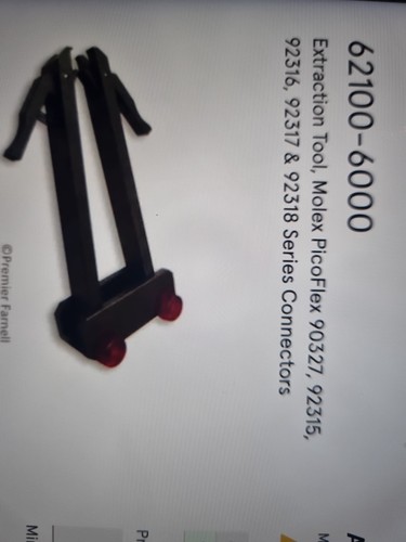 Extraction tool molex pico - tool,,