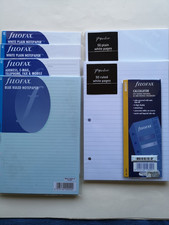 Filofax A5 Inserts, 4 Filofax