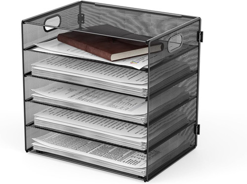 Tier letter filing - 5, tray,