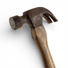 VINTAGE OLD STEEL CLAW HAMMER