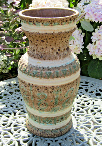 Vintage west german turquoise - german,
